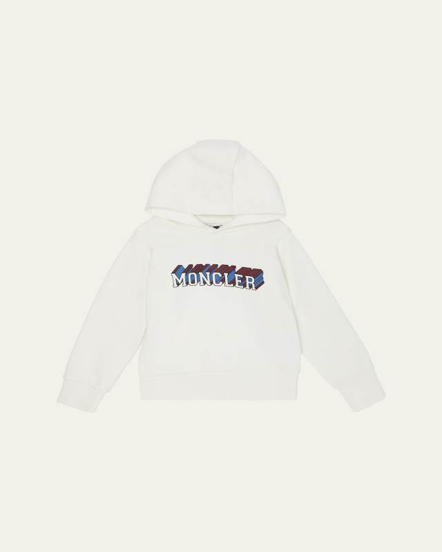 Boy's Hoodie Logo Sweater, Size 4-